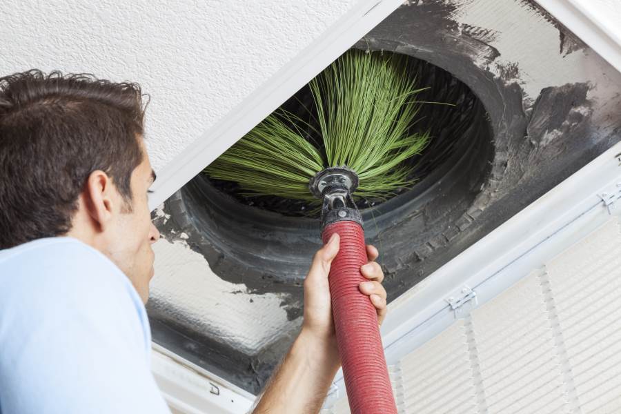 Duct cleaning by Certified Green Team